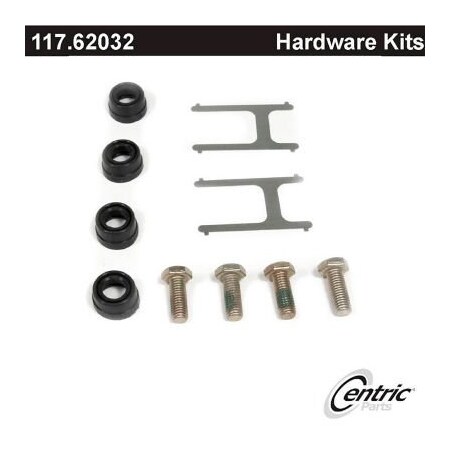 Centric Disc Brake Hardware Kit, Parts 117.62032